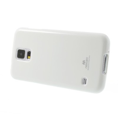 Samsung Galaxy S5 (S5 Neo) baltas Mercury kieto silikono (TPU) dėklas / Priedai.lt