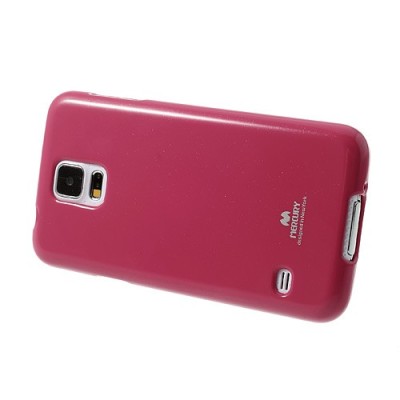 Samsung Galaxy S5 (S5 Neo) rožinis Mercury kieto silikono (TPU) dėklas / Priedai.lt