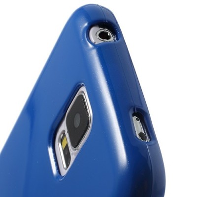 Samsung Galaxy S5 (S5 Neo) mėlynas Mercury kieto silikono (TPU) dėklas / Priedai.lt
