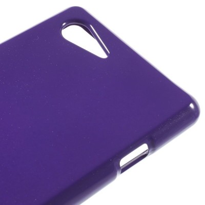 Sony Xperia E3 violetinis Mercury kieto silikono (TPU) dėklas / Priedai.lt