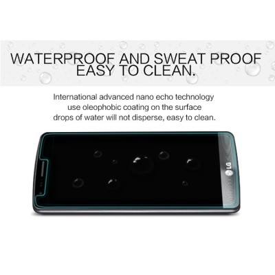 LG G3 S (D722) „Nillkin“ H Tempered Glass sustiprintos apsaugos apsauginis ekrano stiklas 0.33 mm / Priedai.lt