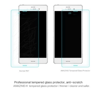 Sony Xperia Z3 „Nillkin“ H+ Pro Tempered Glass sustiprintos apsaugos apsauginis ekrano stiklas 0.33 mm / Priedai.lt