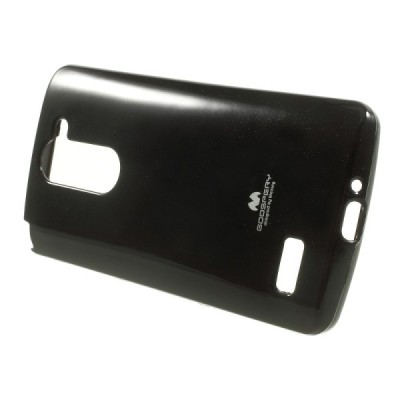 LG L Bello (D331, D335) juodas Mercury kieto silikono (TPU) dėklas / Priedai.lt
