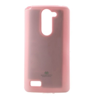 LG L Bello (D331, D335) rožinis Mercury kieto silikono (TPU) dėklas / Priedai.lt