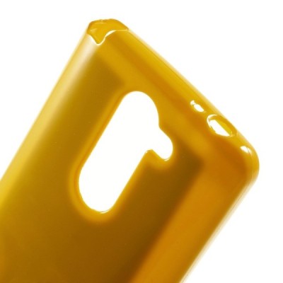 LG L Bello (D331, D335) geltonas Mercury kieto silikono (TPU) dėklas / Priedai.lt