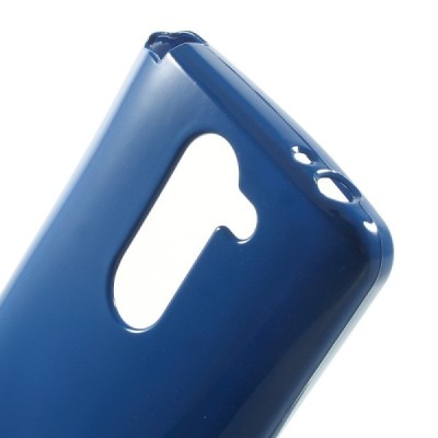 LG L Bello (D331, D335) mėlynas Mercury kieto silikono (TPU) dėklas / Priedai.lt