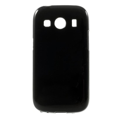 Samsung Galaxy Ace 4 (G357) juodas kieto silikono TPU dėklas - nugarėlė / Priedai.lt