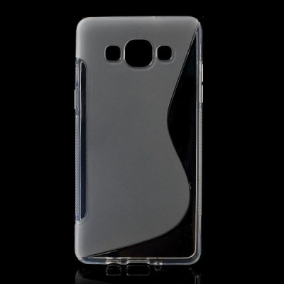 Samsung Galaxy A5 skaidrus (permatomas) kieto silikono TPU dėklas - nugarėlė / Priedai.lt