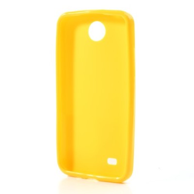 „Jelly Case“ HTC Desire 300 geltonas dėklas / Priedai.lt
