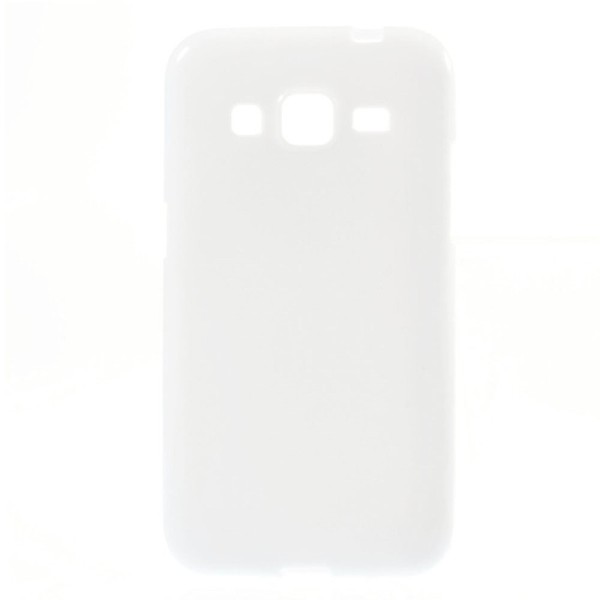 Kieto silikono (TPU) dėklas - baltas (Galaxy Core Prime)