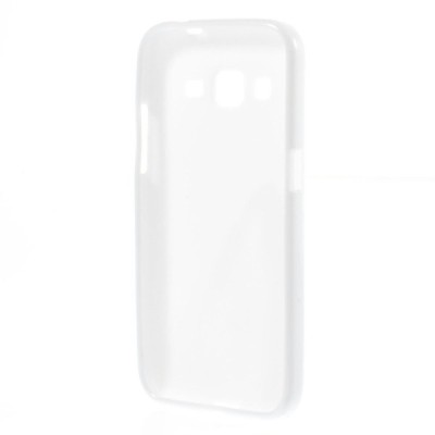 Samsung Galaxy Core Prime (G360) kieto silikono TPU baltas dėklas - nugarėlė / Priedai.lt