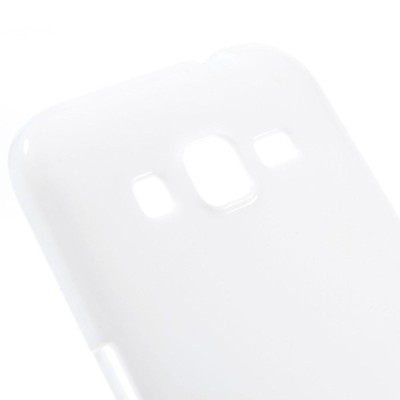 Samsung Galaxy Core Prime (G360) kieto silikono TPU baltas dėklas - nugarėlė / Priedai.lt