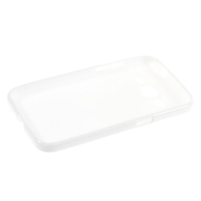 Samsung Galaxy Core Prime (G360) kieto silikono TPU baltas dėklas - nugarėlė / Priedai.lt