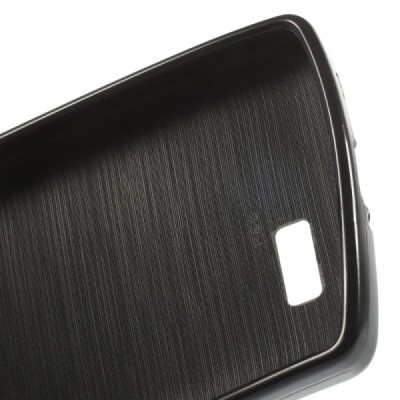 LG F60 (D390) kieto silikono TPU juodas dėklas - nugarėlė / Priedai.lt