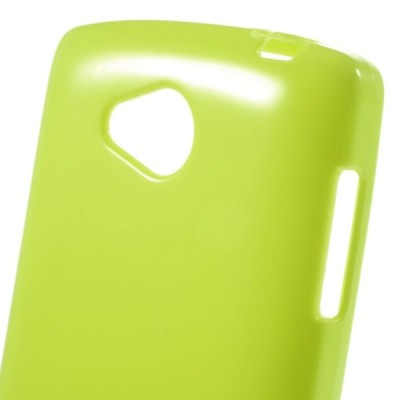 LG F60 (D390) kieto silikono TPU žalias dėklas - nugarėlė / Priedai.lt