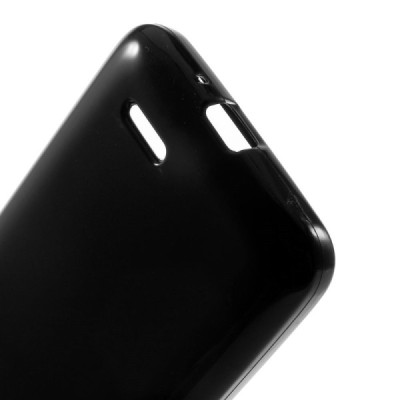 LG L65 kieto silikono TPU juodas dėklas - nugarėlė / Priedai.lt