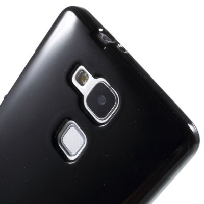 Huawei Ascend Mate 7 juodas Mercury kieto silikono (TPU) dėklas / Priedai.lt