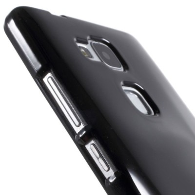 Huawei Ascend Mate 7 juodas Mercury kieto silikono (TPU) dėklas / Priedai.lt