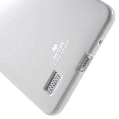 Huawei Ascend Mate 7 baltas Mercury kieto silikono (TPU) dėklas / Priedai.lt