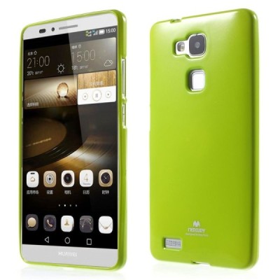 Huawei Ascend Mate 7 žalias Mercury kieto silikono (TPU) dėklas / Priedai.lt