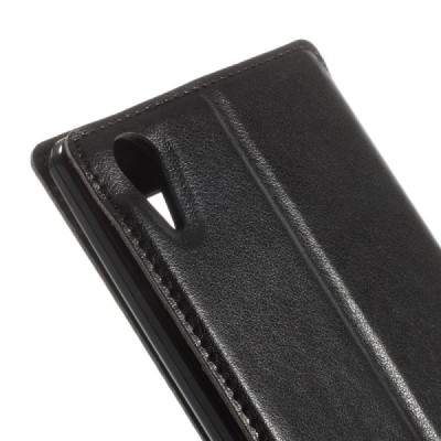 Roar Noble atverčiamas Sony Xperia T3 juodas odinis dėklas / Priedai.lt