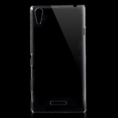 Sony Xperia T3 plastikinis skaidrus (permatomas) dėklas - nugarėlė / Priedai.lt