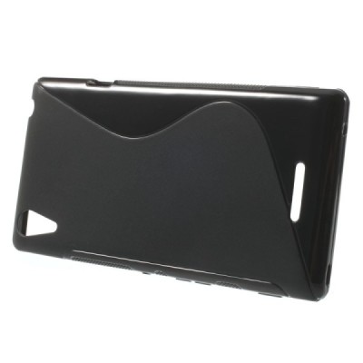 Sony Xperia T3 S-Line kieto silikono (TPU) dėklas - nugarėlė / Priedai.lt