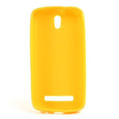 „Jelly Case“ HTC Desire 500 geltonas dėklas / Priedai.lt