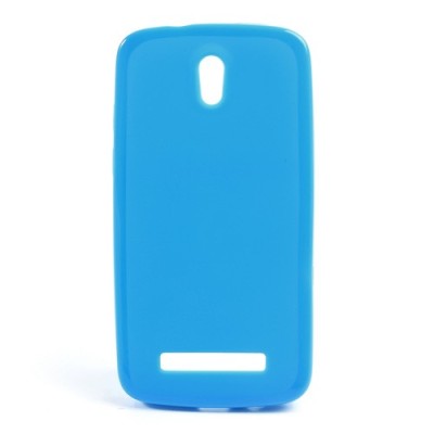 „Jelly Case“ HTC Desire 500 mėlynas dėklas / Priedai.lt