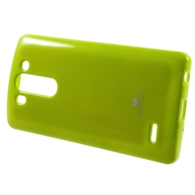 LG G3 S (Beat) D722 žalias Mercury kieto silikono (TPU) dėklas / Priedai.lt