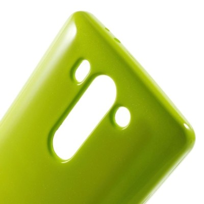 LG G3 S (Beat) D722 žalias Mercury kieto silikono (TPU) dėklas / Priedai.lt