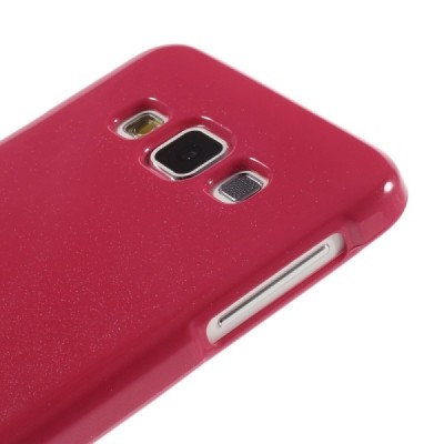 Samsung Galaxy A3 tamsiai rožinis Mercury kieto silikono (TPU) dėklas / Priedai.lt