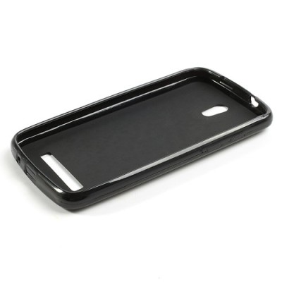 „Jelly Case“ HTC Desire 500 juodas dėklas / Priedai.lt