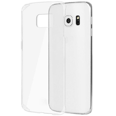 Samsung Galaxy S6 Edge (G925) plastikinis skaidrus (permatomas) dėklas - nugarėlė / Priedai.lt