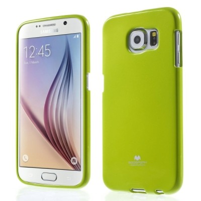 Samsung Galaxy S6 (G920) Mercury žalias kieto silikono tpu dėklas - nugarėlė / Priedai.lt