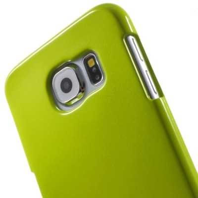 Samsung Galaxy S6 (G920) Mercury žalias kieto silikono tpu dėklas - nugarėlė / Priedai.lt