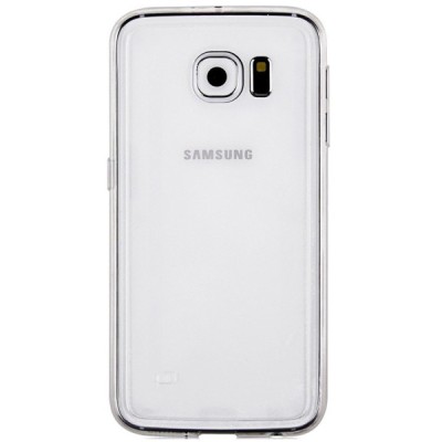 Samsung Galaxy S6 (G920) kieto silikono TPU (akrilinis) skaidrus dėklas - nugarėlė / Priedai.lt