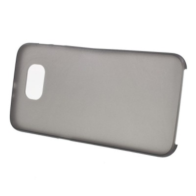 Samsung Galaxy S6 G920 ploniausias pasaulyje plastikinis skaidrus baltas dėklas - nugarėlė / Priedai.lt