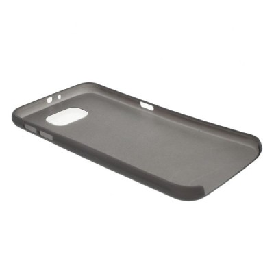 Samsung Galaxy S6 G920 ploniausias pasaulyje plastikinis skaidrus baltas dėklas - nugarėlė / Priedai.lt