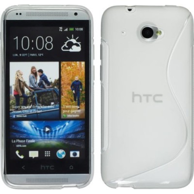 HTC Desire 601 skaidrus dėklas / Priedai.lt