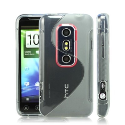 HTC Evo 3D skaidrus dėklas / Priedai.lt