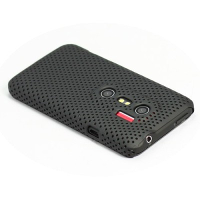 Tinklelio formos HTC Evo 3D juodas dėklas / Priedai.lt