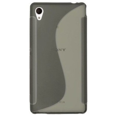 Sony Xperia M4 Aqua skaidrus (permatomas) kieto silikono TPU dėklas - nugarėlė / Priedai.lt