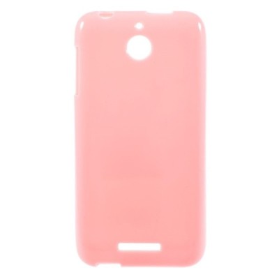 HTC Desire 510 kieto silikono TPU rožinis dėklas - nugarėlė / Priedai.lt