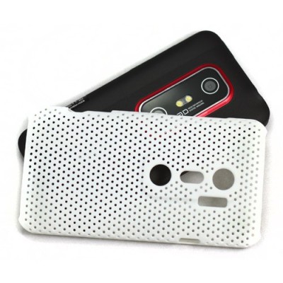Tinklelio formos HTC Evo 3D baltas dėklas / Priedai.lt
