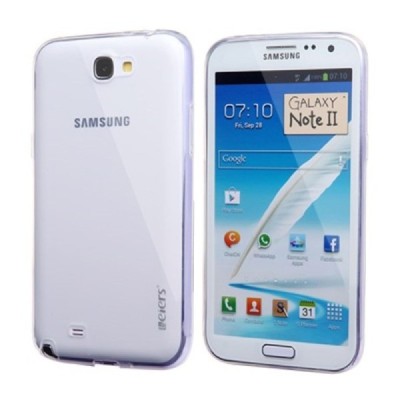 „Leiers“ Thin Ice Samsung Galaxy Note 2 (N7100) skaidrus permatomas silikoninis TPU dėklas / Priedai.lt