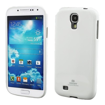 Samsung Galaxy S4 baltas Mercury kieto silikono (TPU) dėklas / Priedai.lt