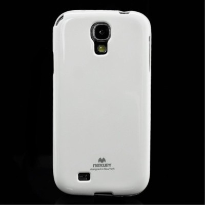 Samsung Galaxy S4 baltas Mercury kieto silikono (TPU) dėklas / Priedai.lt