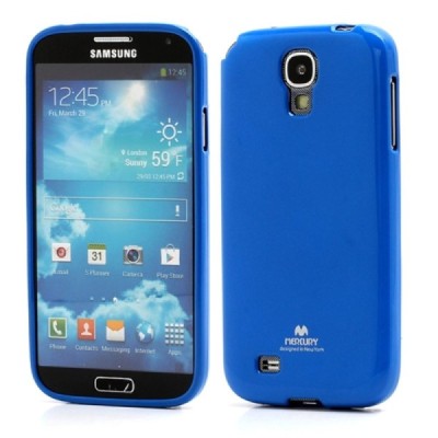 Samsung Galaxy S4 tamsiai mėlynas Mercury kieto silikono (TPU) dėklas / Priedai.lt