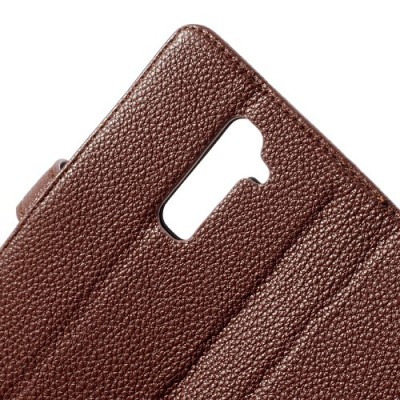 „Lychee“ LG G2 rudas dėklas (dėkliukas) / Priedai.lt